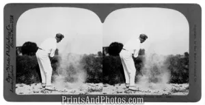 Gilbert Nichols Bunker Shot GOLF  5286