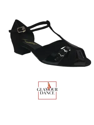 Glamourdance - Nakita Black 1.6" Heel
