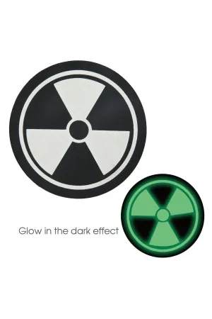Glow in the Dark Hazard Sign Pasty