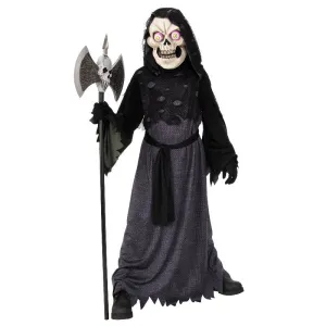 Google Eyed Skeleton Costume-Size Medium