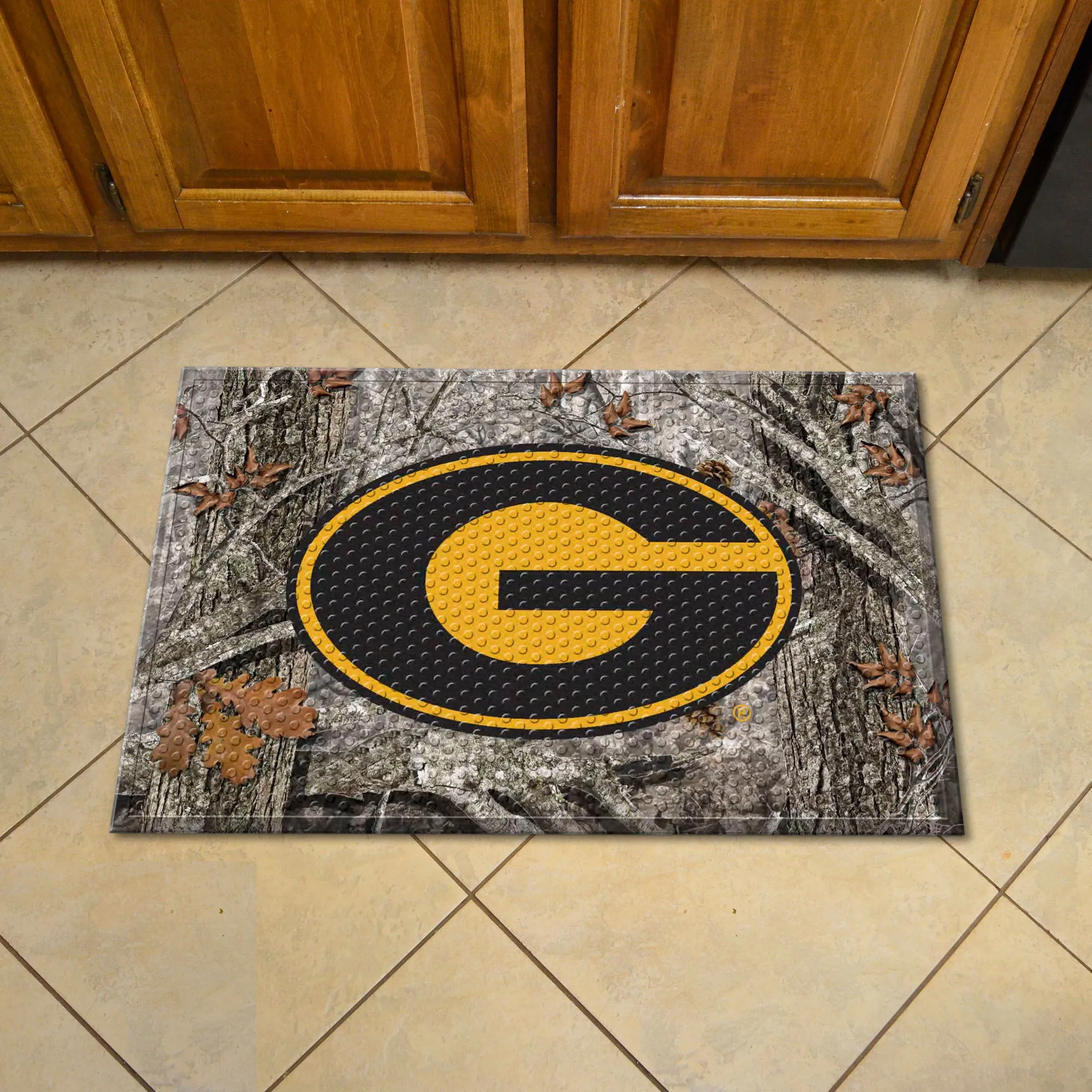 Grambling State University Camo Scraper Mat