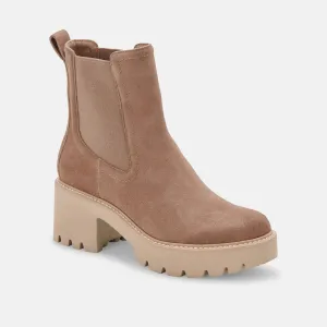 Hawk: Mushroom Suede