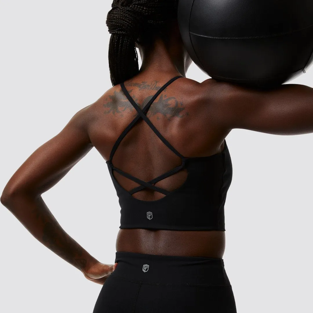 High Tide Sports Bra (Black)