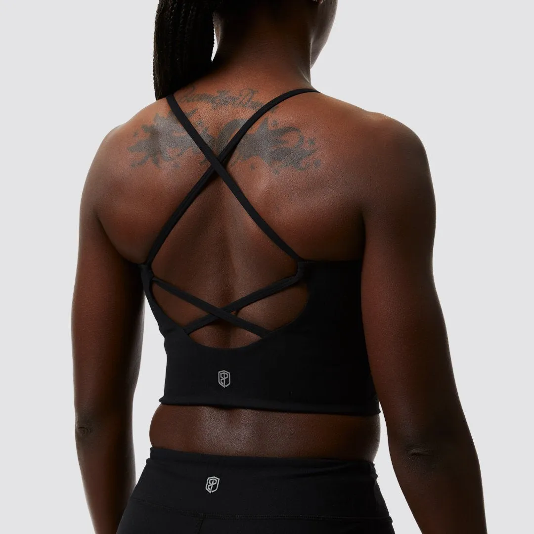 High Tide Sports Bra (Black)