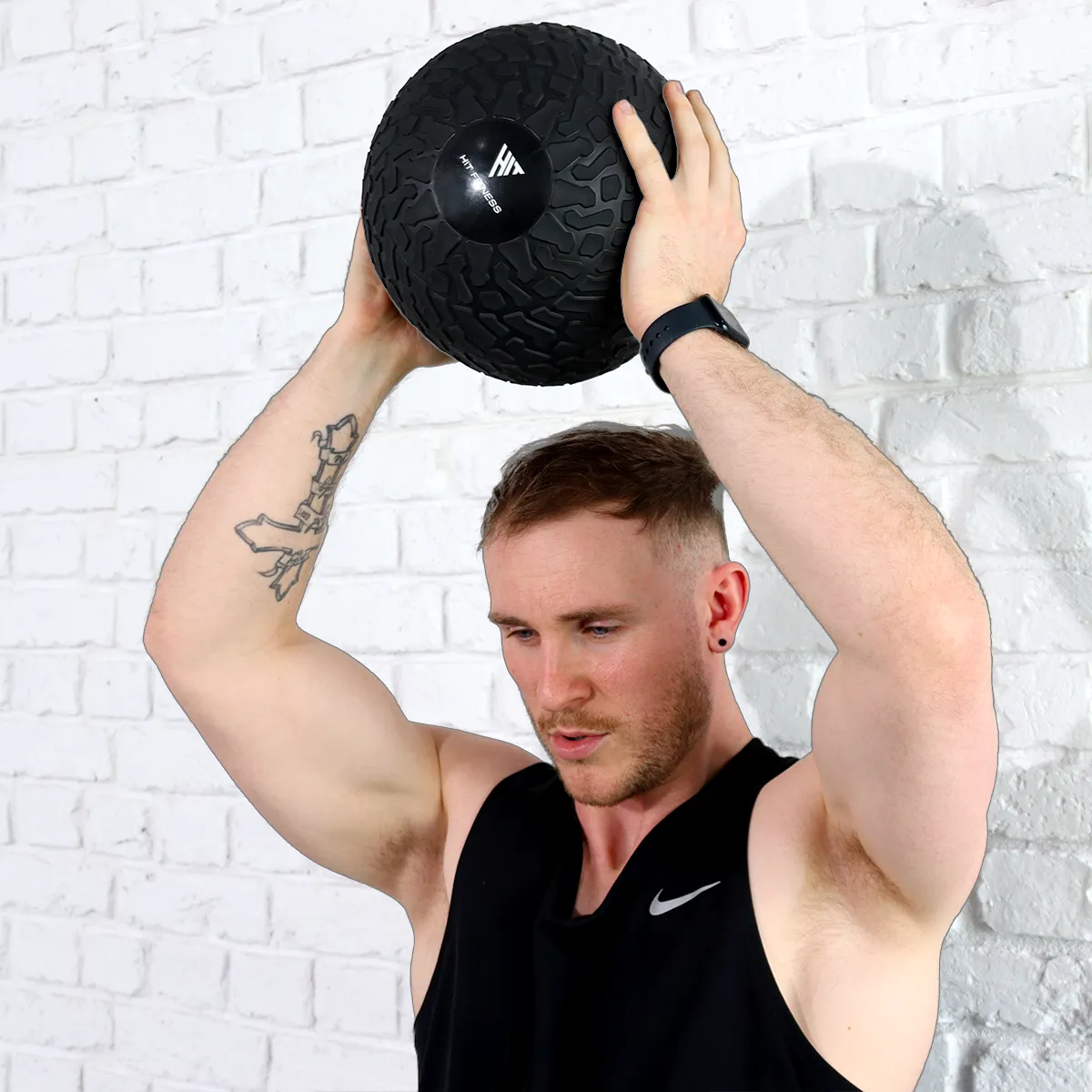 Hit Fitness Slam Ball With Grips | 8kg
