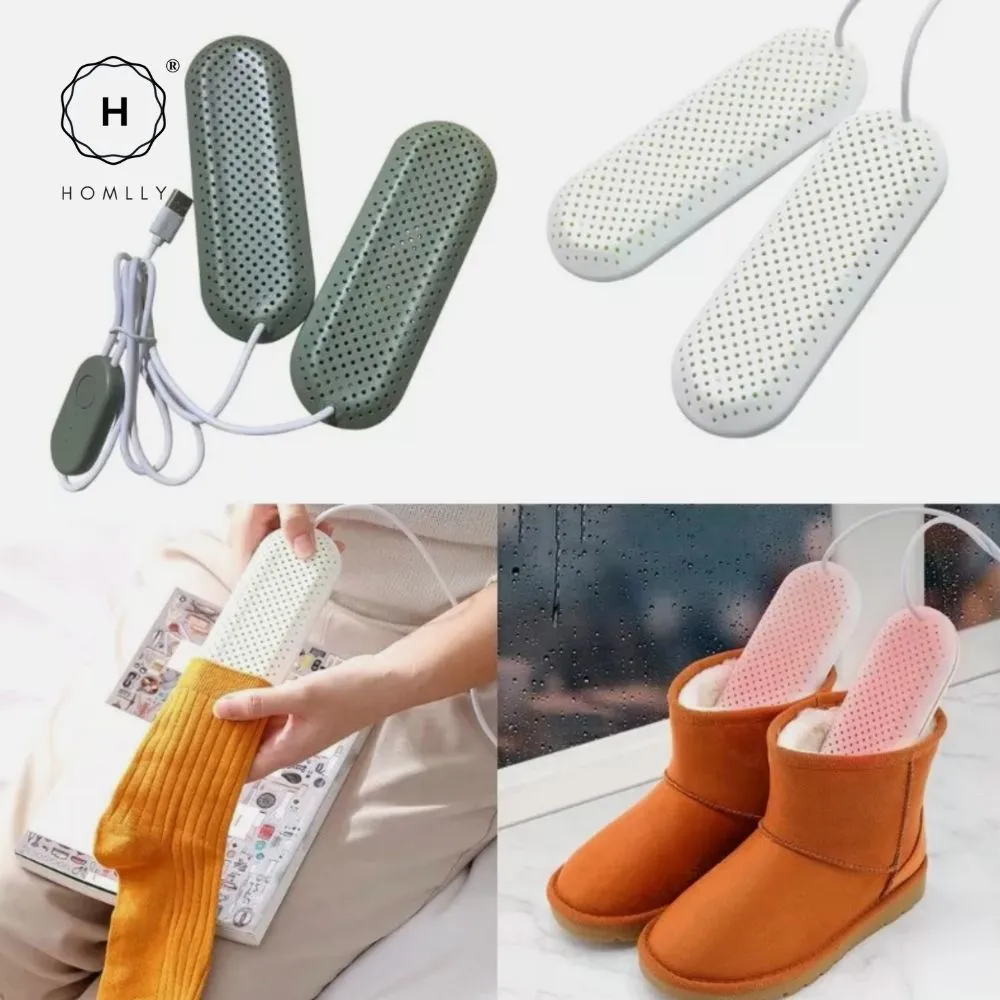 Homlly Deodorizing Boot Shoe Dryer with Timer via USB charging