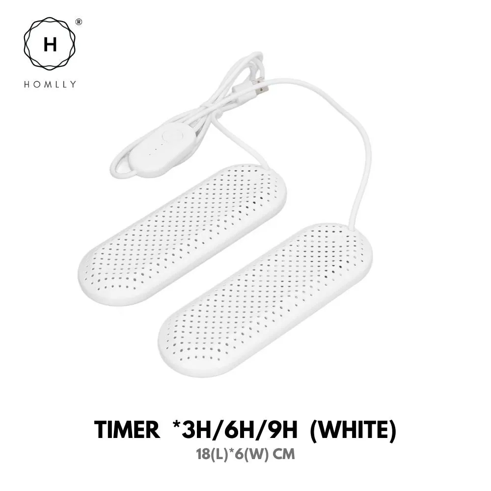 Homlly Deodorizing Boot Shoe Dryer with Timer via USB charging