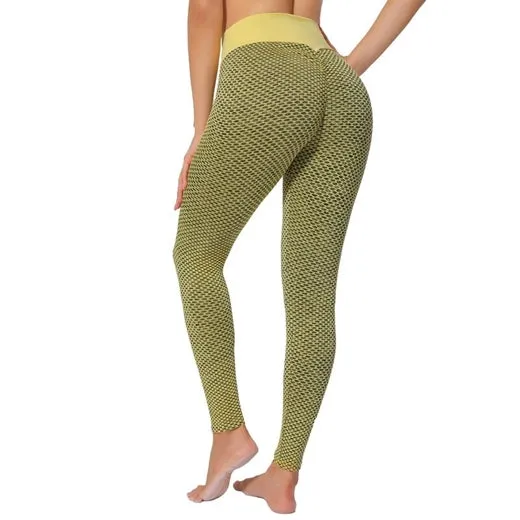 Honeycomb High Waist Sports Leggings