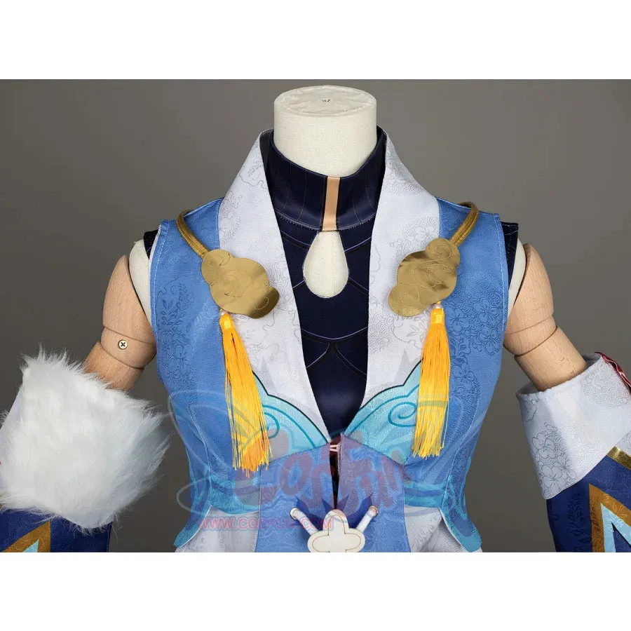 Honkai: Star Rail Bailu Cosplay Costume C07873E  B