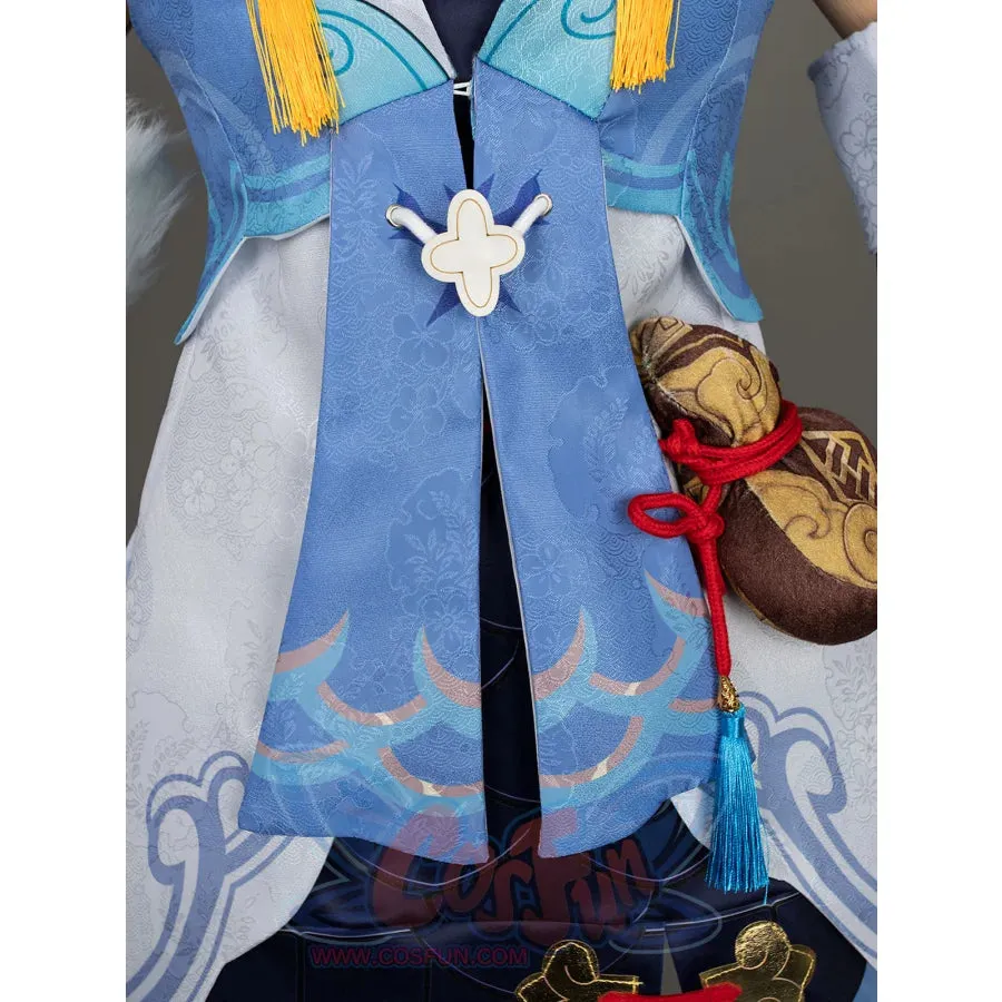 Honkai: Star Rail Bailu Cosplay Costume C07873E  B