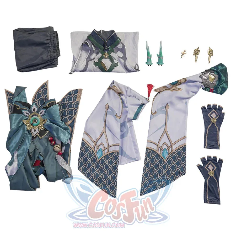 Honkai: Star Rail Dan Heng Imbibitor Lunae Cosplay Costume C08022  A