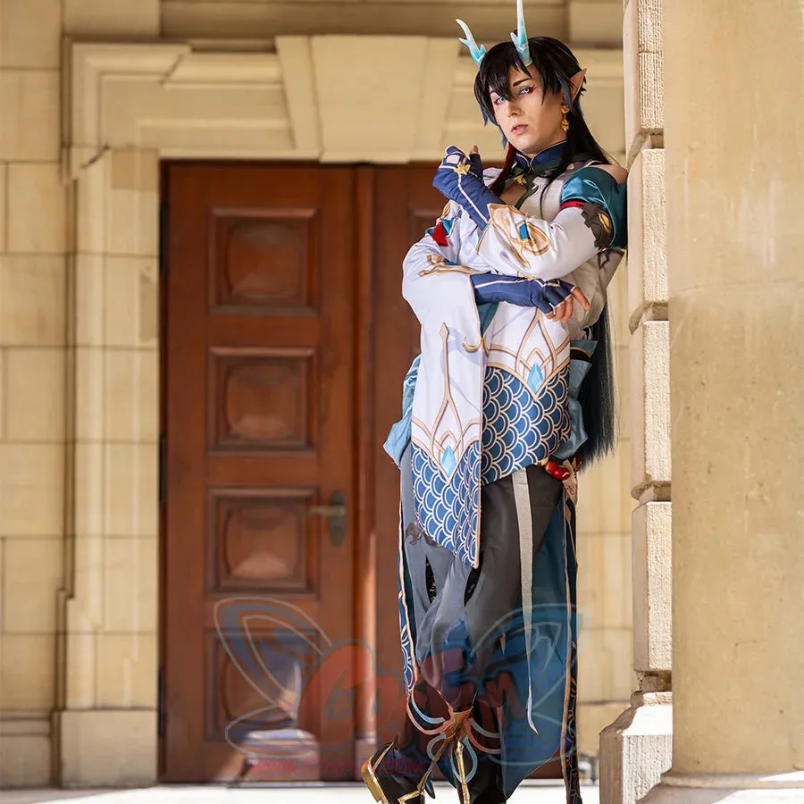 Honkai: Star Rail Dan Heng Imbibitor Lunae Cosplay Costume C08022  A