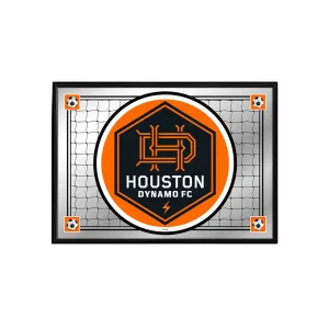 Houston Dynamo: Team Spirit - Framed Mirrored Wall Sign