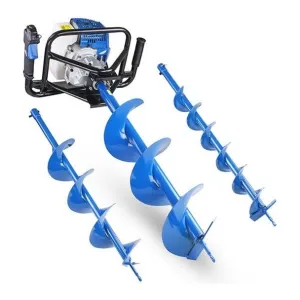 Hyundai 52cc Petrol Earth Auger Borer and Drill