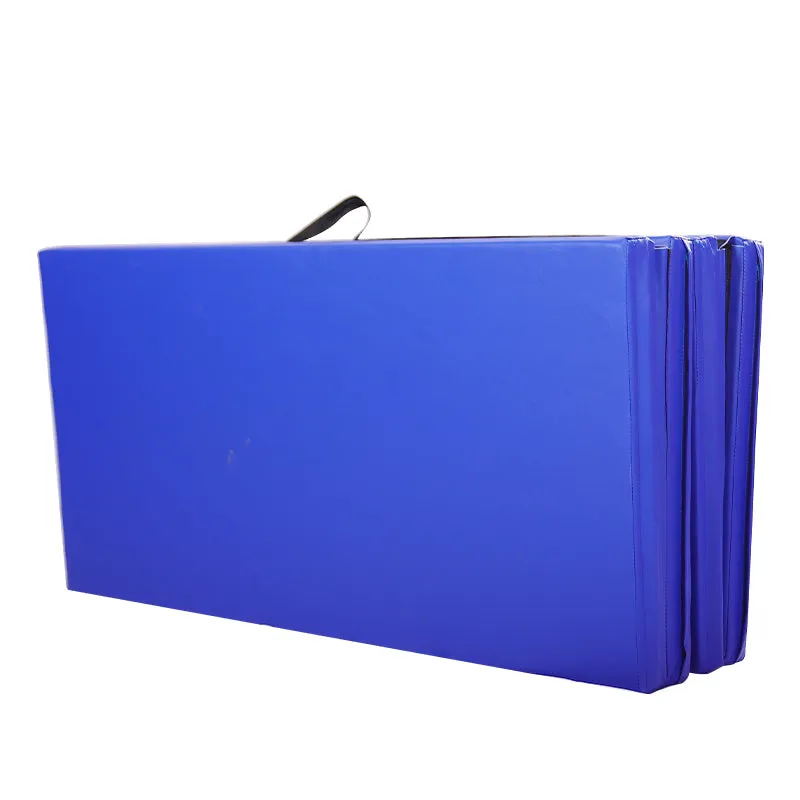 I Love Gymnastics Foldable Gymnastics Mat Blue | 50mm