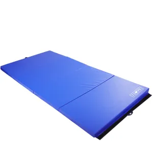 I Love Gymnastics Foldable Gymnastics Mat Blue | 50mm