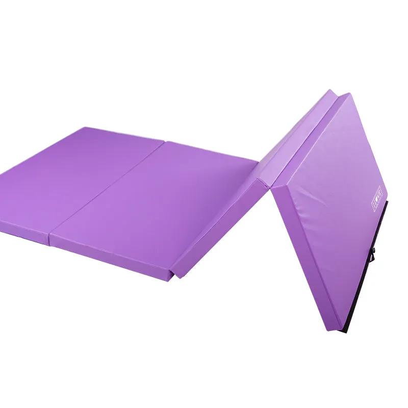 I Love Gymnastics Foldable Gymnastics Mat Purple | 60mm