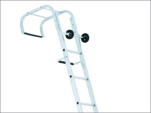 Industrial Roof Ladder 2-Part 1 x 9 & 1 x 10 Rungs 5.95m