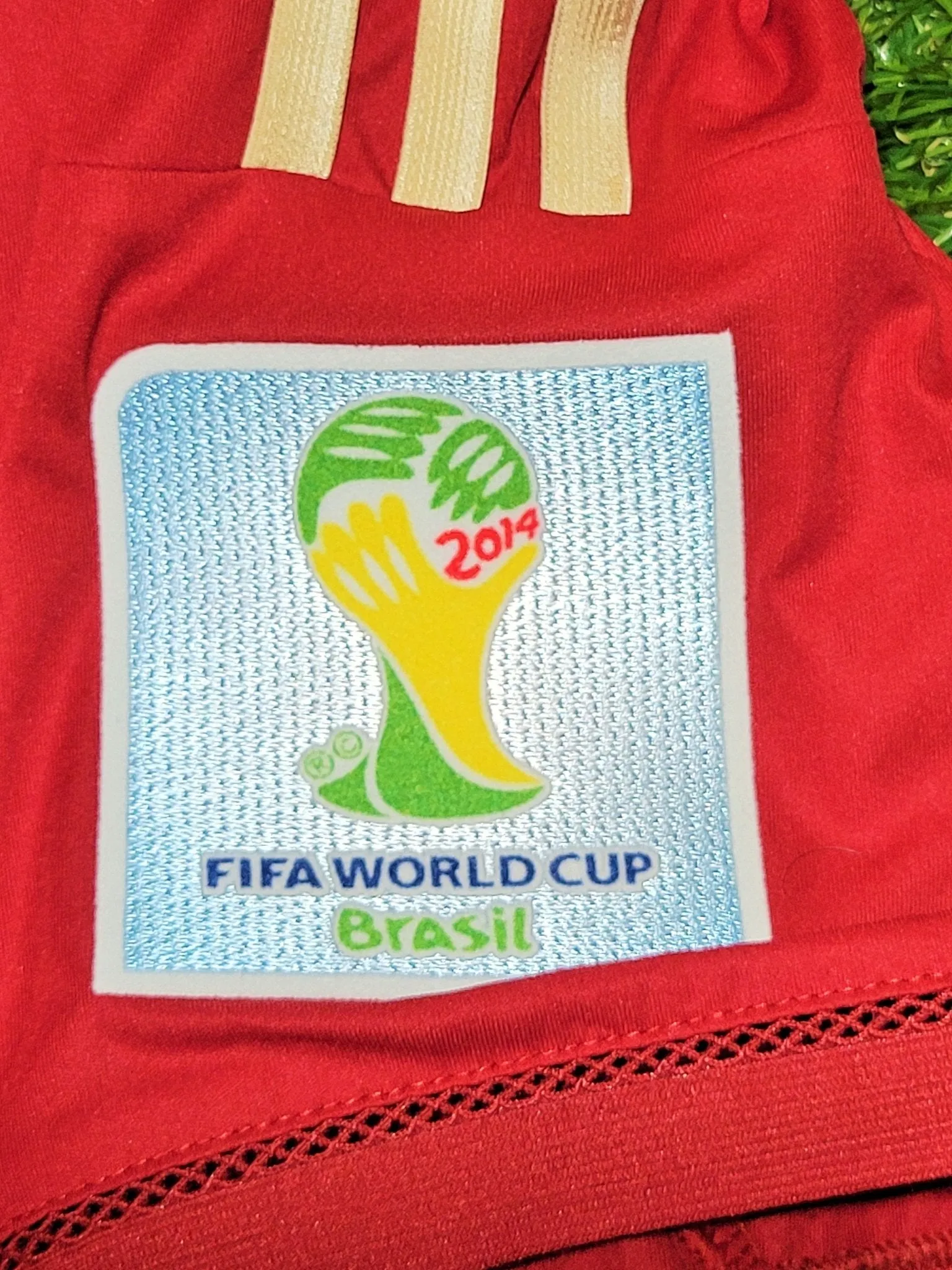 Iniesta Spain 2014 WORLD CUP Adizero Player Issue Soccer Jersey Shirt XL SKU# G85242