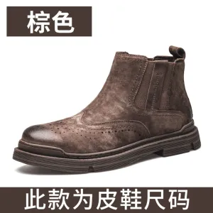 INSTOCK- Martin boots men's genuine leather low-top work shoes
