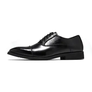 INSTOCK- Three-joint men's formal leather shoes