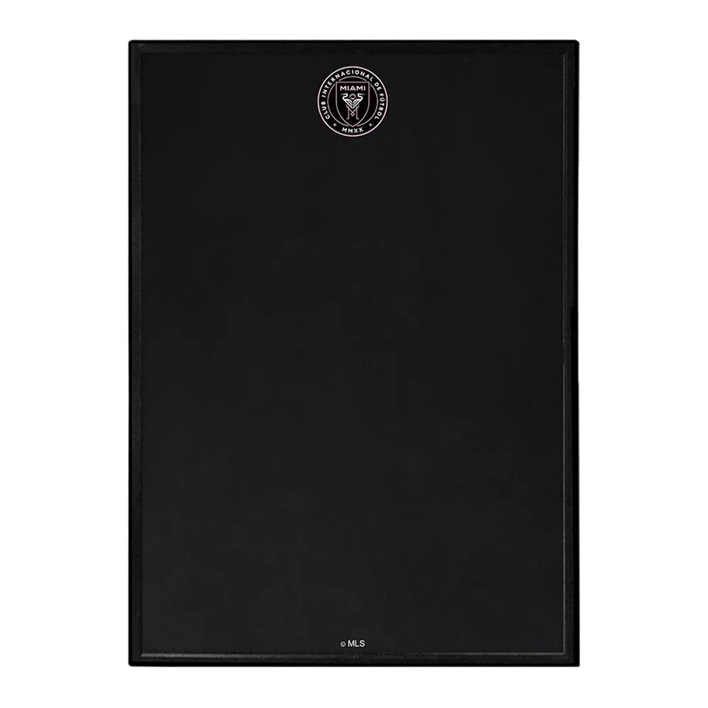 Inter Miami CF: Framed Chalkboard Wall Sign