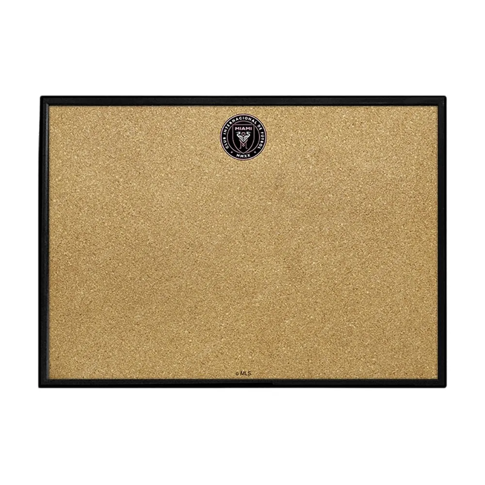 Inter Miami CF: Framed Cork Board Wall Sign