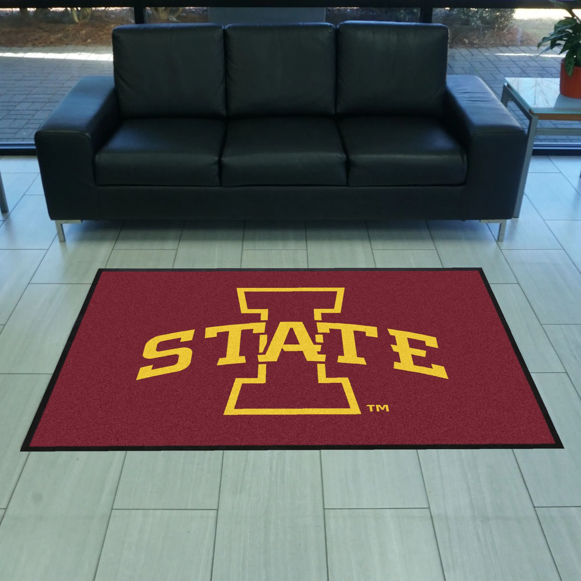 Iowa State University 4X6 Logo Mat - Landscape