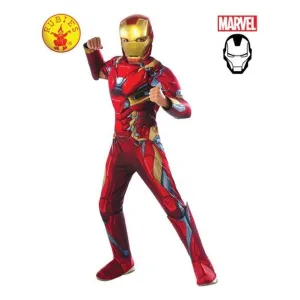 Iron Man Deluxe Cw Costume Size 3 5