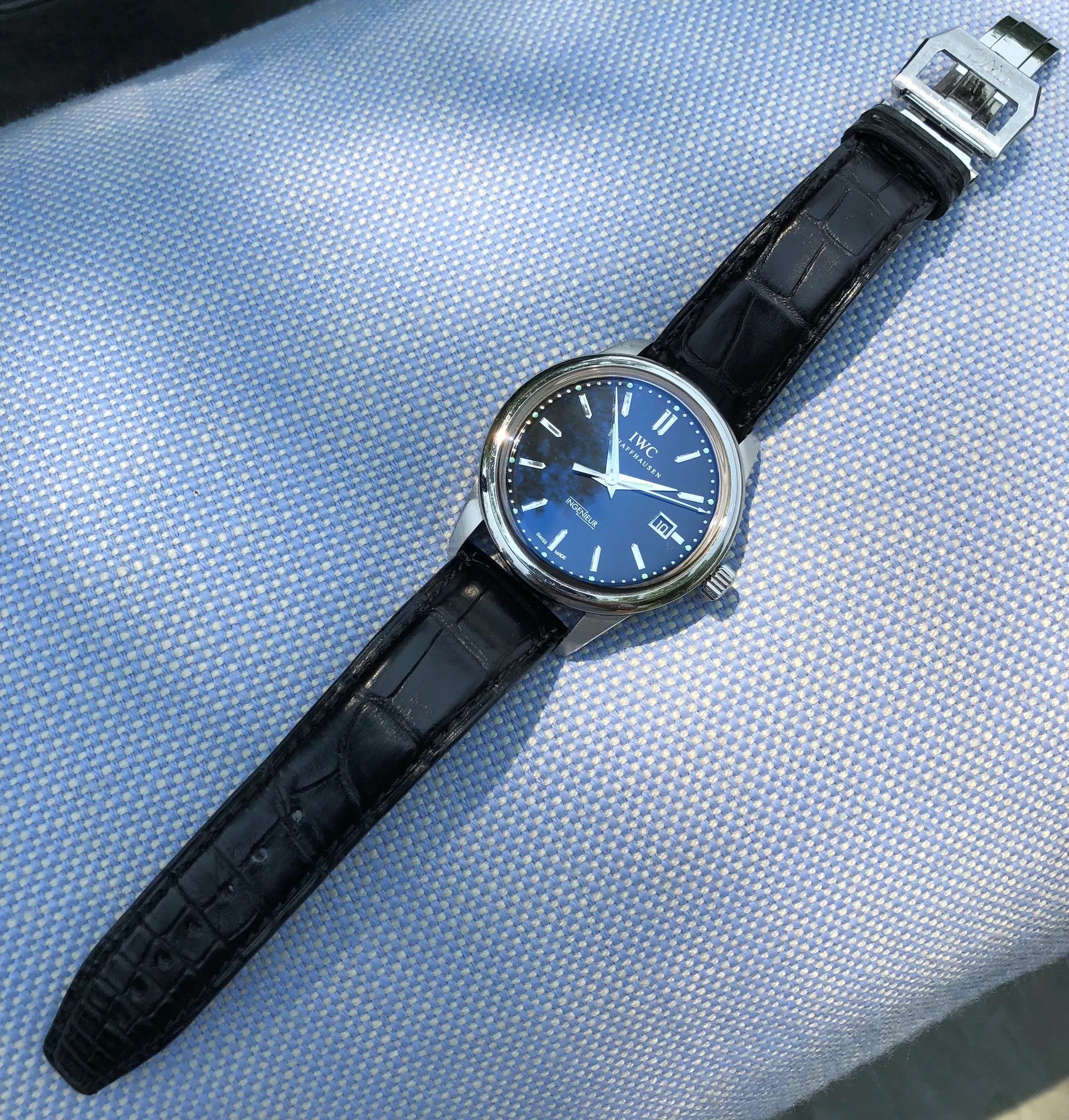 IWC Ingenieur IW323301 Automatic Anniversary Edition Wristwatch Box & Papers