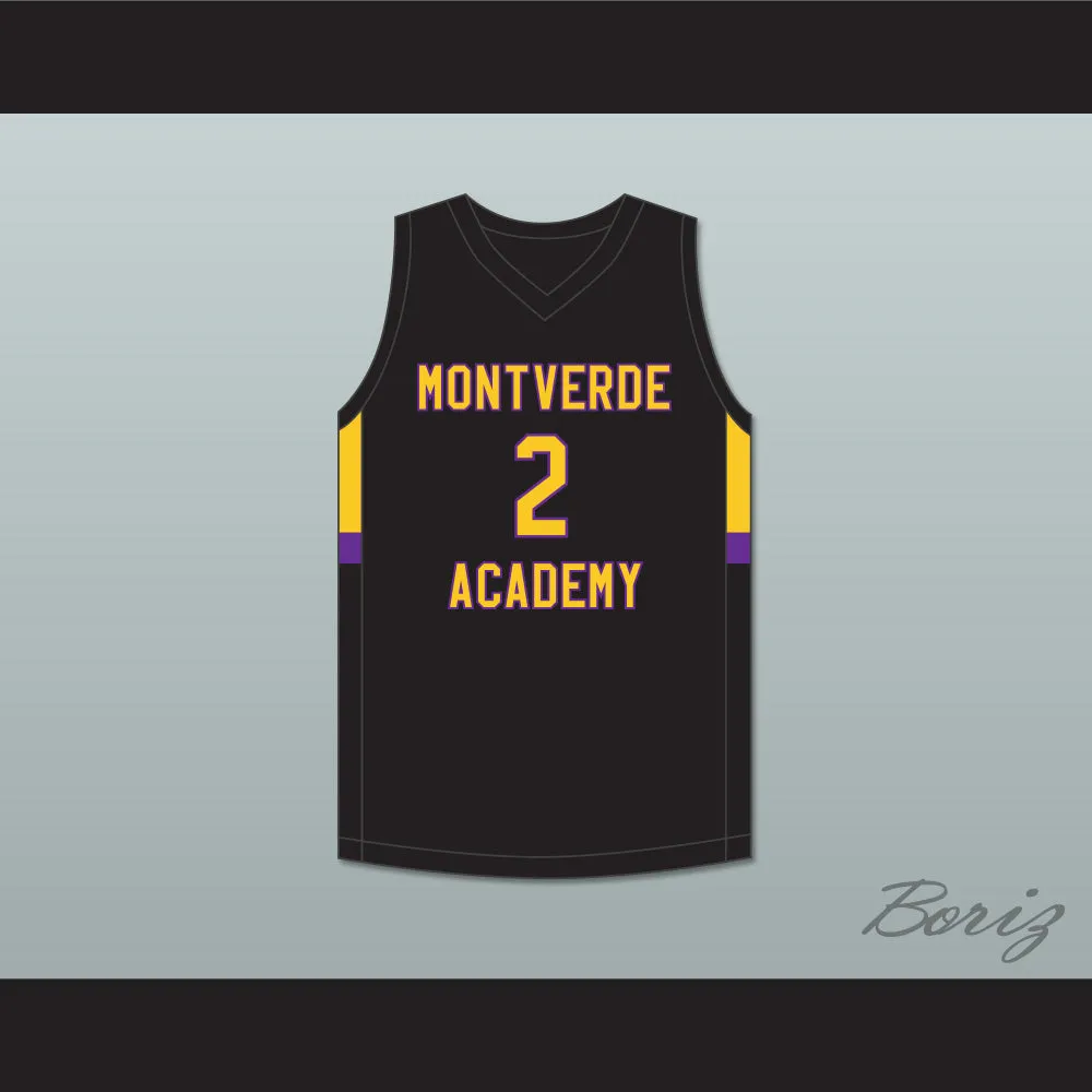 Jalen Duren 2 Montverde Academy Eagles Black Basketball Jersey 1