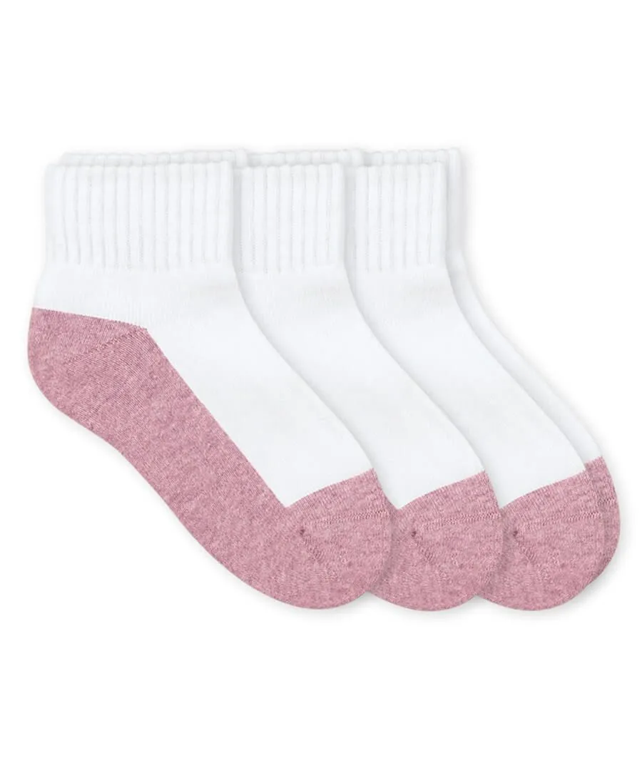 Jefferies Socks Boys Smooth Toe Sport Quarter Socks - 3 Pack