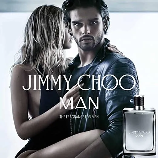 Jimmy Choo Man EDT Eau de Toilette, Cologne for Men, 3.3 Oz 100 ml Fragrance