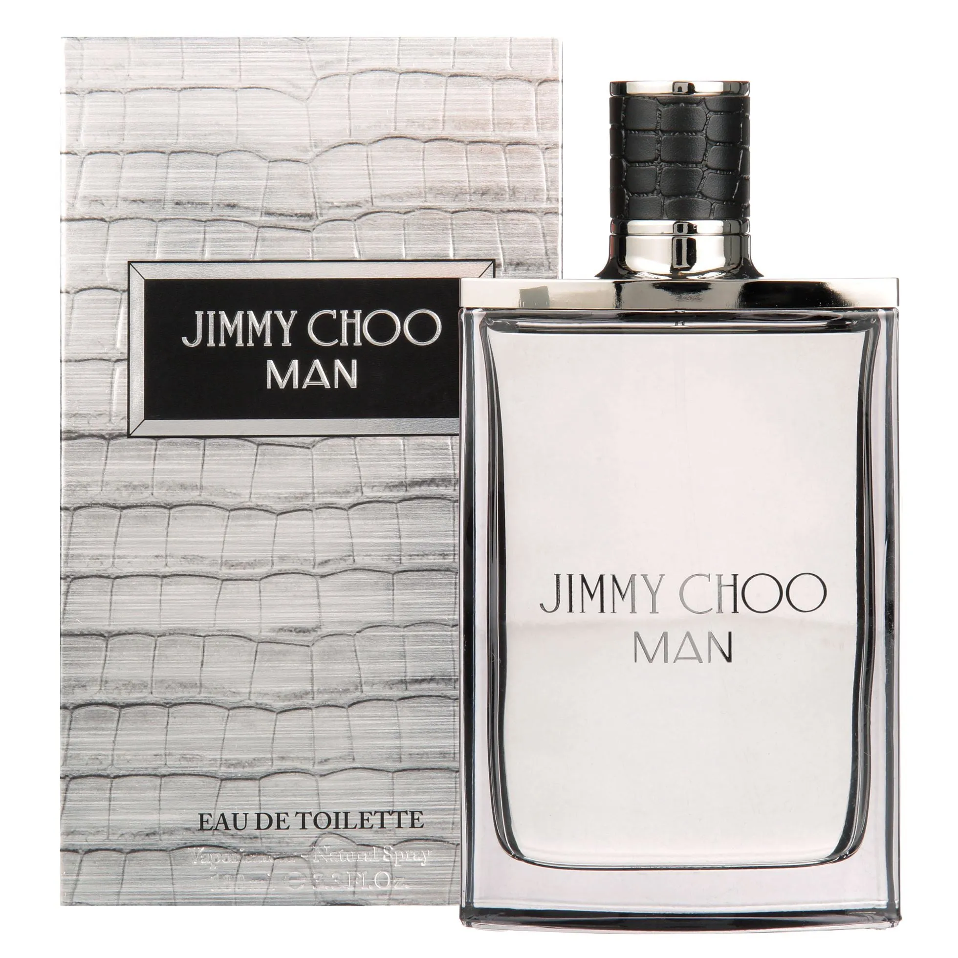 Jimmy Choo Man EDT Eau de Toilette, Cologne for Men, 3.3 Oz 100 ml Fragrance
