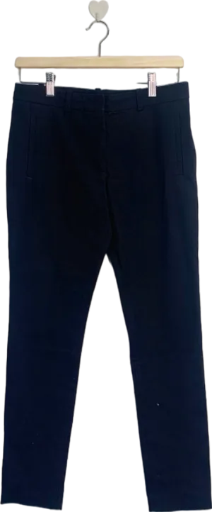 Joseph Black Gabardine Stretch New Eliston Trousers FR36 UK 8