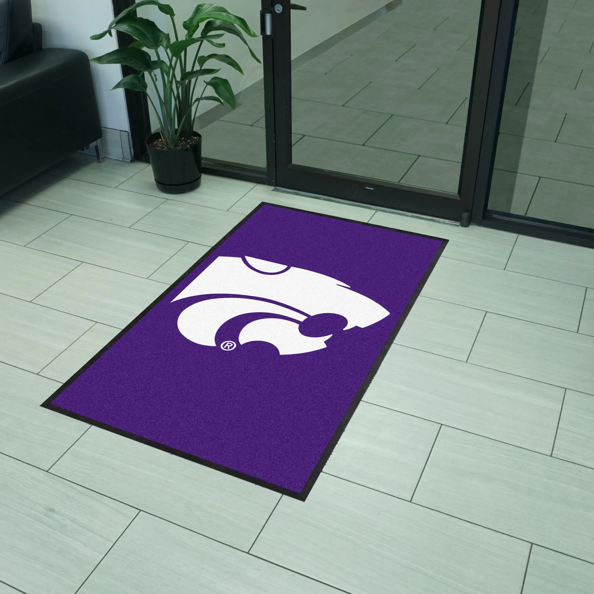 Kansas State University 3X5 Logo Mat - Portrait