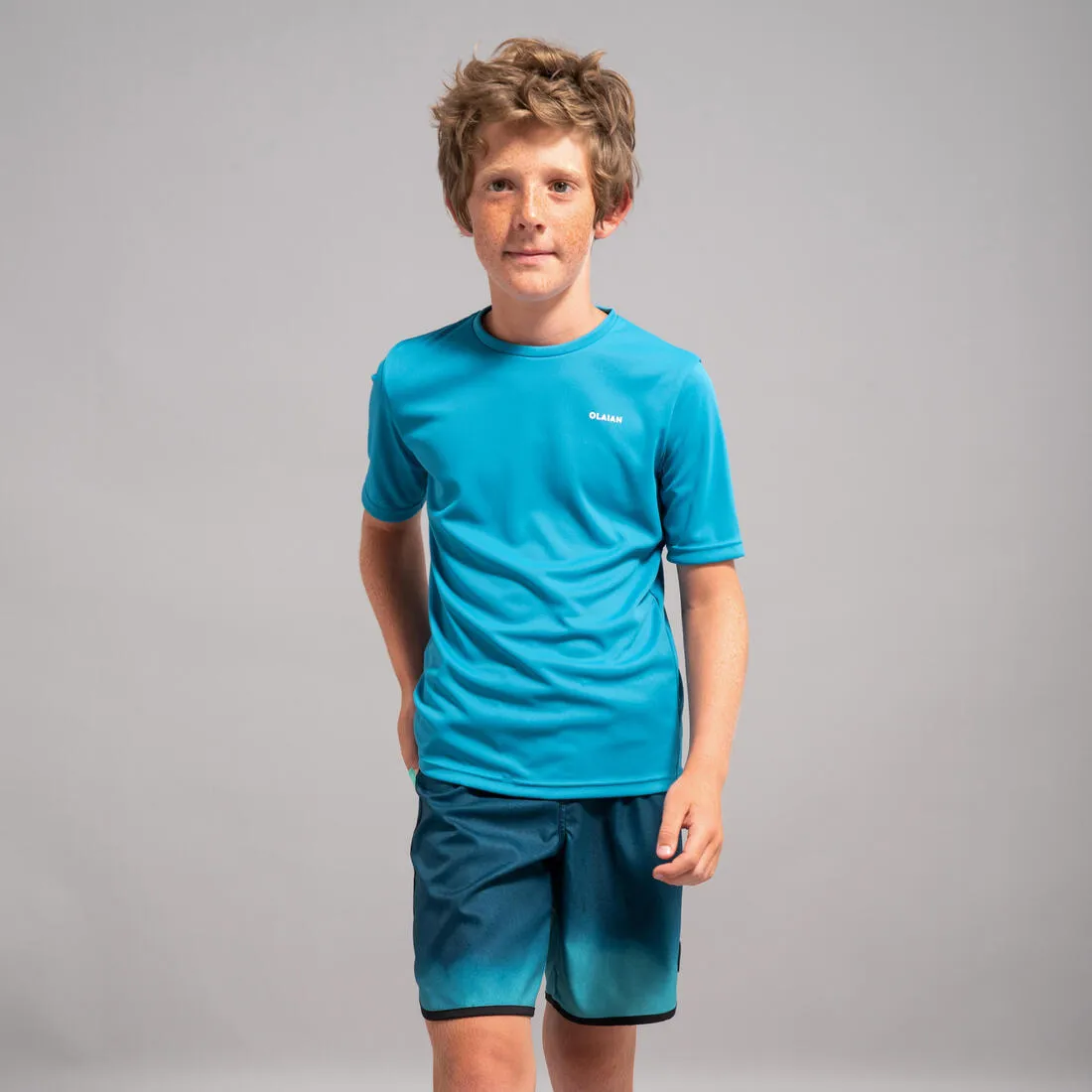 Kids’ water short-sleeved t-shirt anti UV