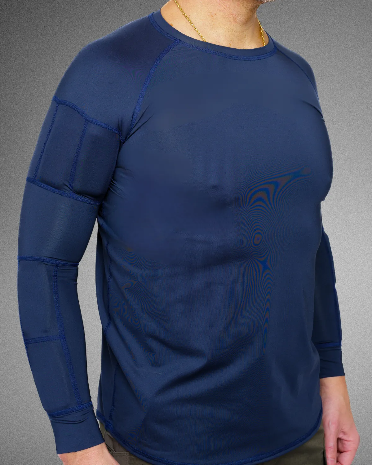 KILOGEAR Men's MICRO Weighted Compression Long Sleeve