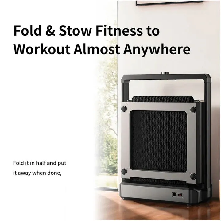 King Smith Foldable Treadmill MX16   With Max. Speed 16km/h With 1.5 Brushless Motor, With Side Armrest