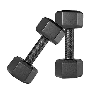 Kore PVC DM-2kg-Combo 161 Dumbbells Set and Fitness Kit for Men and Women Whole Body Workout