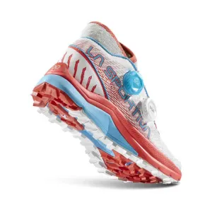 La Sportiva Jackal II Boa Womens Trail Running Shoe - White/Hibiscus