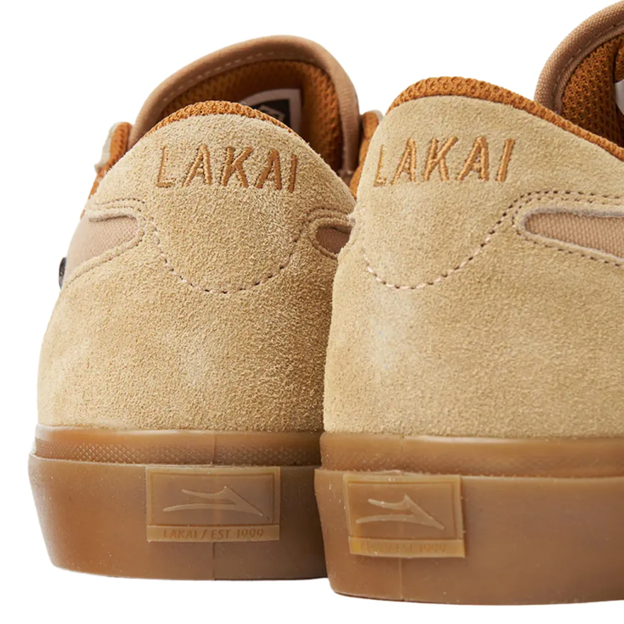 Lakai Manchester Leather Skate Shoes | Tan & Gum