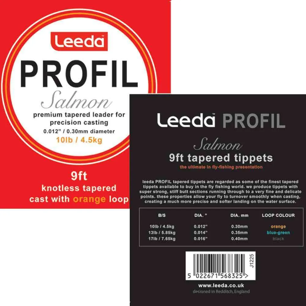 Leeda Profil Salmon Leader Tippet