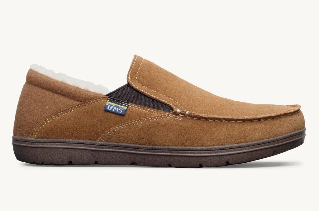 Lems Drifter Fur - Slip On Casual Suede Shoe Unisex - Cozy Cabin