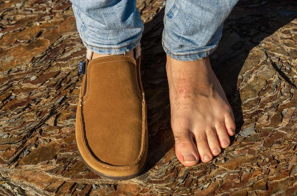 Lems Drifter Fur - Slip On Casual Suede Shoe Unisex - Cozy Cabin