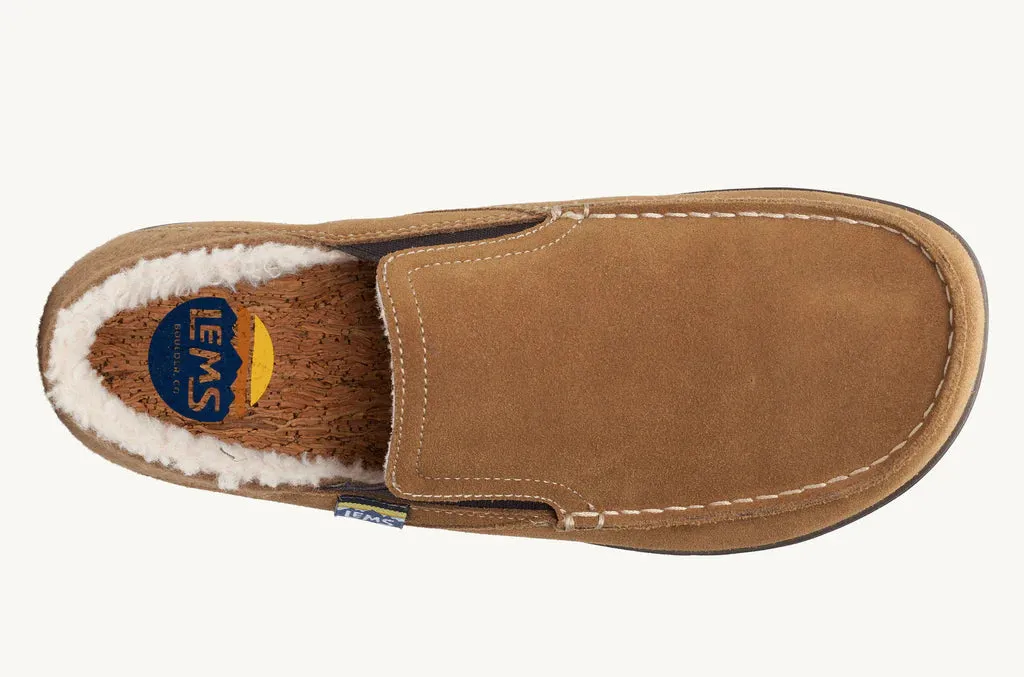 Lems Drifter Fur - Slip On Casual Suede Shoe Unisex - Cozy Cabin