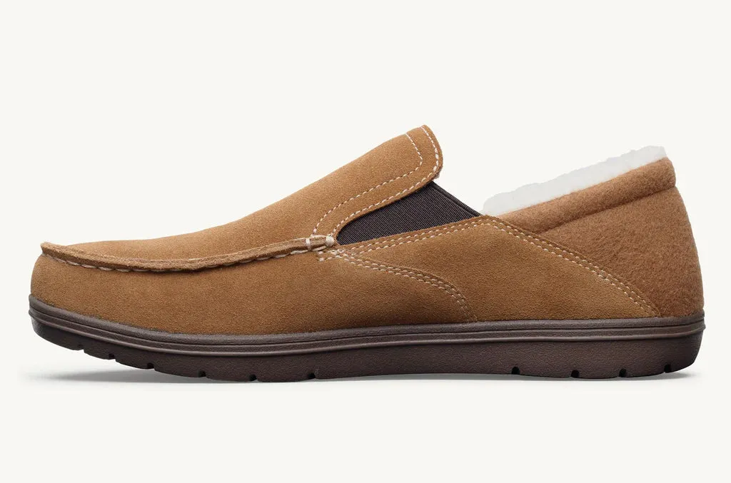 Lems Drifter Fur - Slip On Casual Suede Shoe Unisex - Cozy Cabin