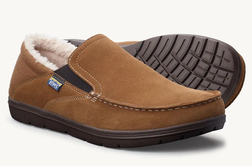 Lems Drifter Fur - Slip On Casual Suede Shoe Unisex - Cozy Cabin
