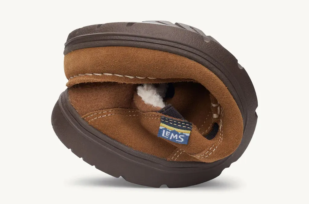 Lems Drifter Fur - Slip On Casual Suede Shoe Unisex - Cozy Cabin