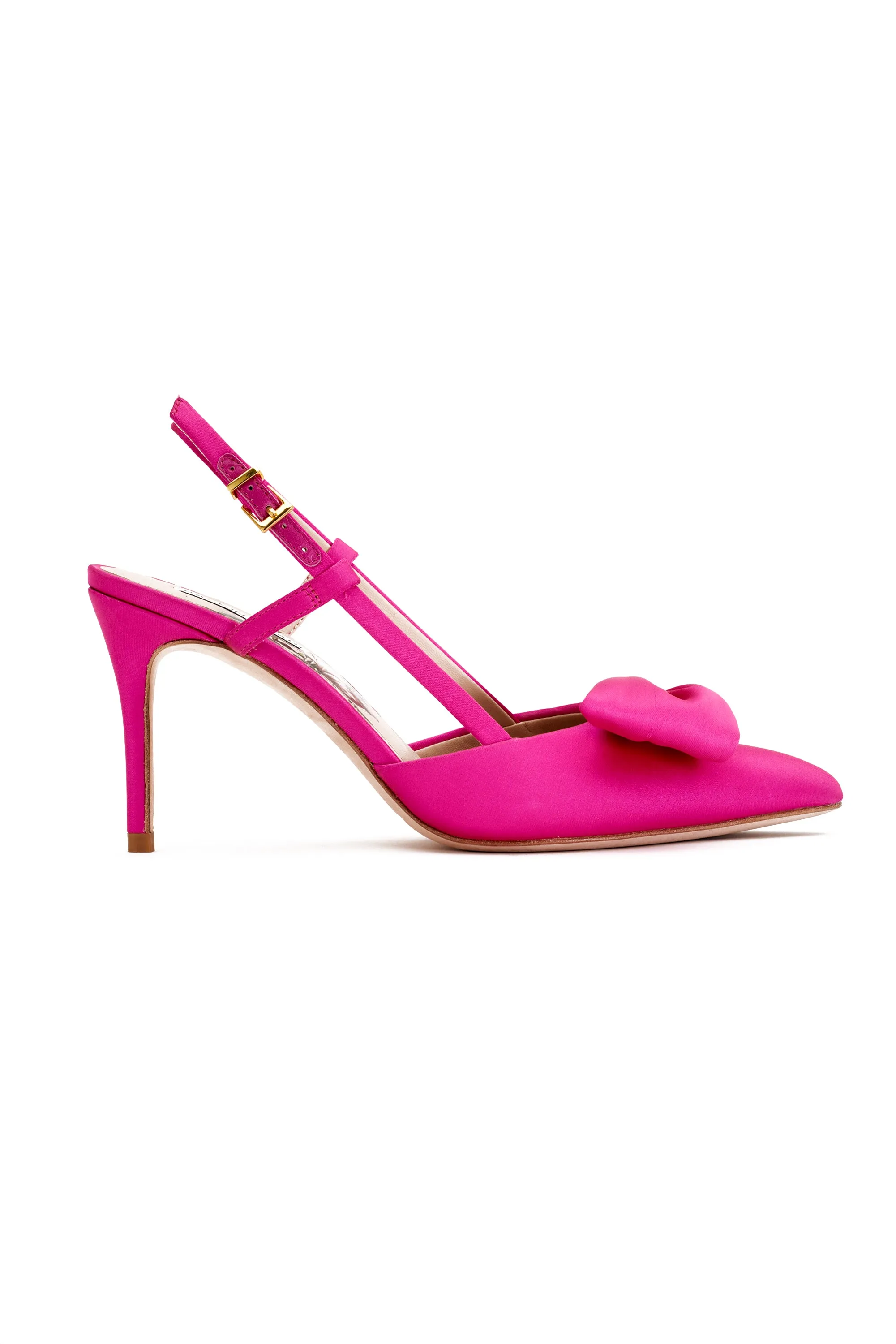 Lenox Obi-Bow Slingback - Cerise